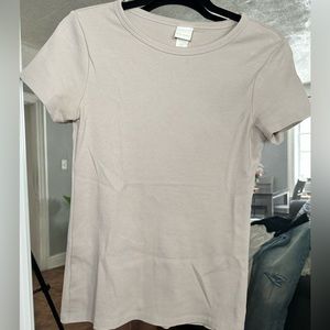 H&M ribbed shirt